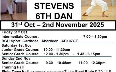 Marc Stevens Course Elgin and Aberdeen November 2025